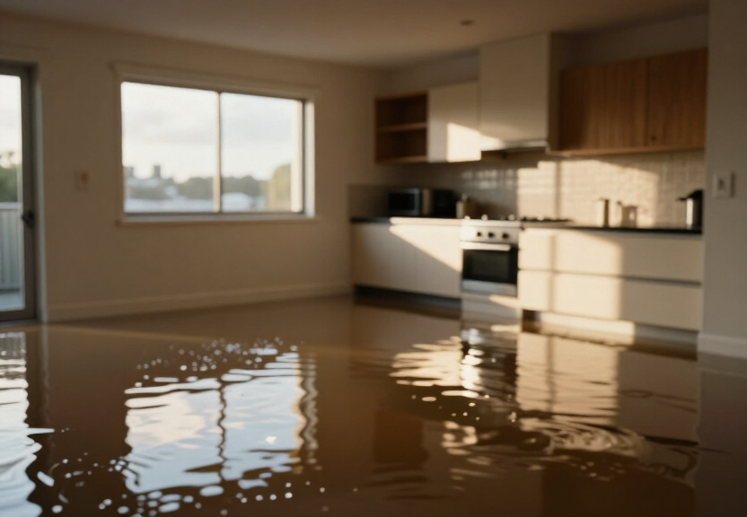 Mouldy subfloor in Glenbrook before treatment